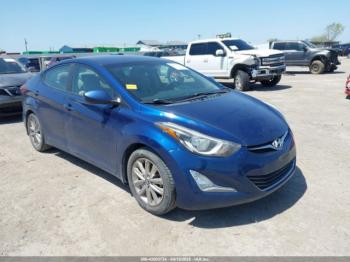  Salvage Hyundai ELANTRA