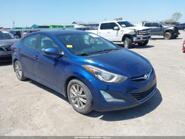  Salvage Hyundai ELANTRA
