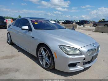  Salvage BMW 6 Series