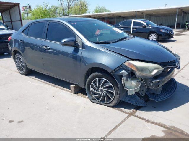  Salvage Toyota Corolla