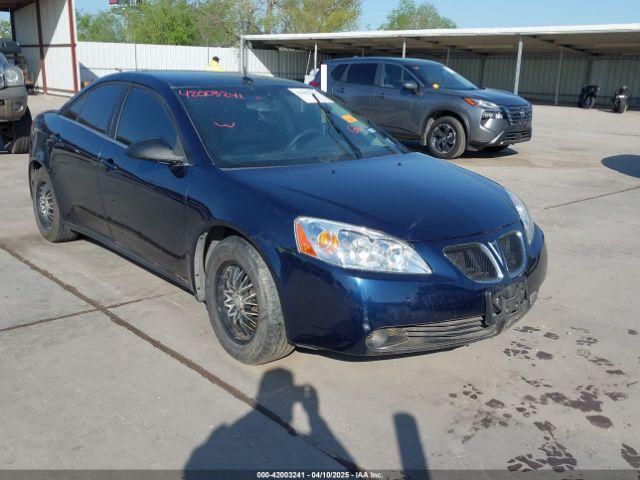  Salvage Pontiac G6
