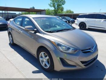  Salvage Hyundai ELANTRA