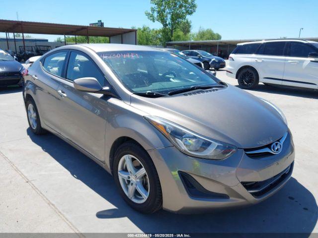  Salvage Hyundai ELANTRA
