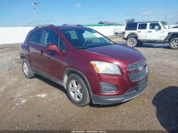  Salvage Chevrolet Trax