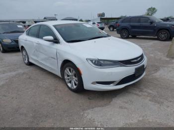  Salvage Chrysler 200