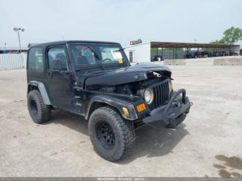  Salvage Jeep Wrangler