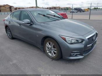  Salvage INFINITI Q50
