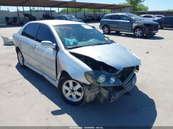  Salvage Toyota Corolla