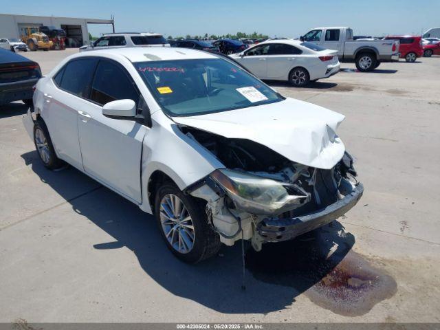  Salvage Toyota Corolla