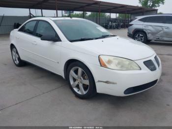  Salvage Pontiac G6