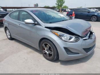  Salvage Hyundai ELANTRA