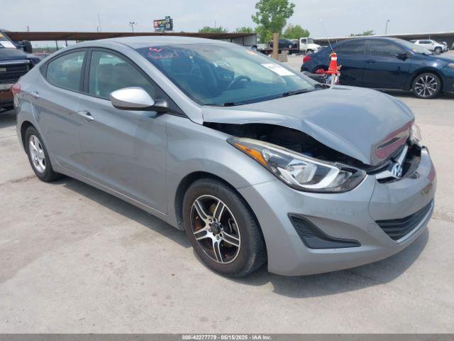  Salvage Hyundai ELANTRA