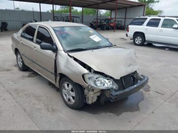  Salvage Toyota Corolla