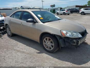  Salvage Pontiac G6