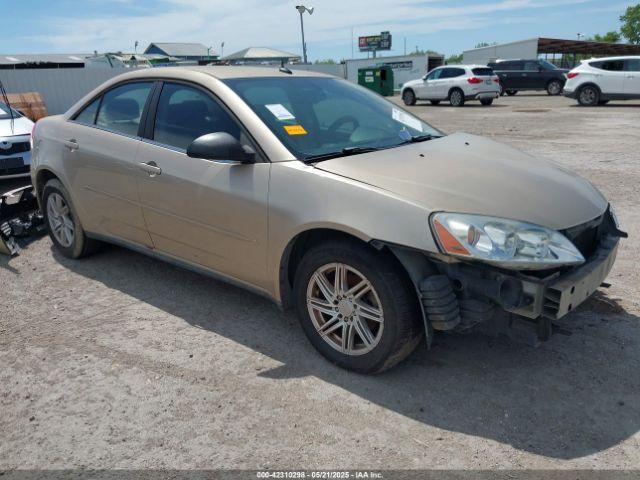  Salvage Pontiac G6