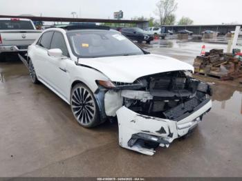  Salvage Lincoln Continental