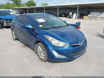  Salvage Hyundai ELANTRA