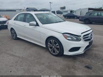  Salvage Mercedes-Benz E-Class