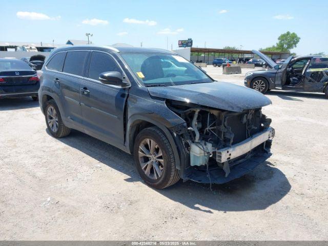  Salvage Toyota Highlander