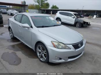  Salvage Lexus Is