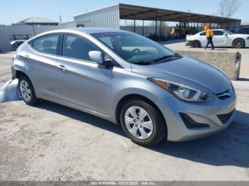  Salvage Hyundai ELANTRA