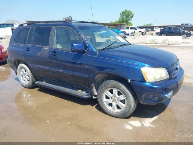  Salvage Toyota Highlander