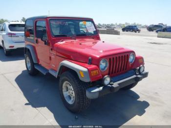  Salvage Jeep Wrangler