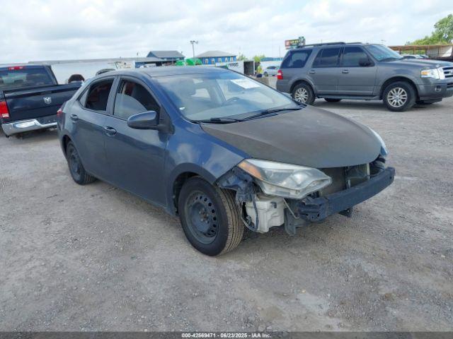  Salvage Toyota Corolla