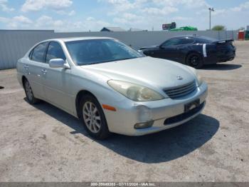 Salvage Lexus Es