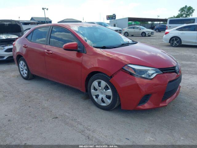  Salvage Toyota Corolla