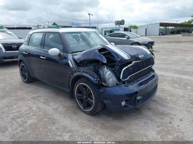  Salvage MINI Cooper S Countryman