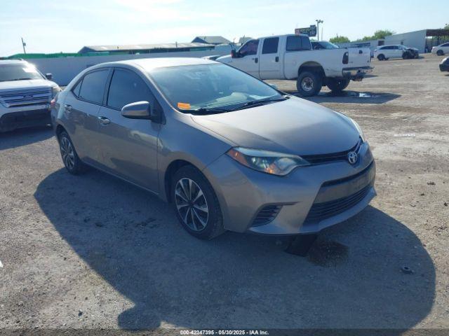 Salvage Toyota Corolla