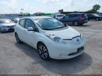  Salvage Nissan LEAF