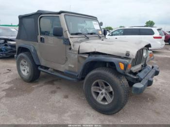  Salvage Jeep Wrangler