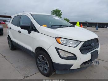  Salvage Ford EcoSport