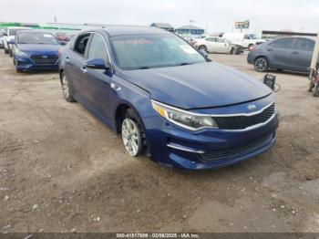  Salvage Kia Optima