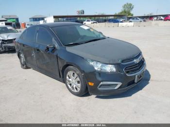  Salvage Chevrolet Cruze