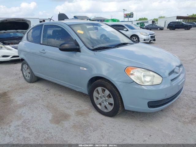  Salvage Hyundai ACCENT