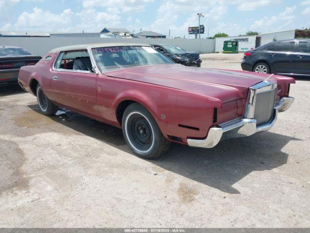  Salvage Lincoln Mark Iv