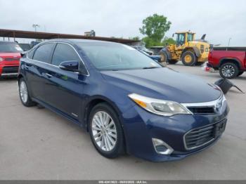  Salvage Toyota Avalon Hybrid
