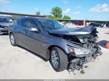  Salvage INFINITI Q50 Hybrid