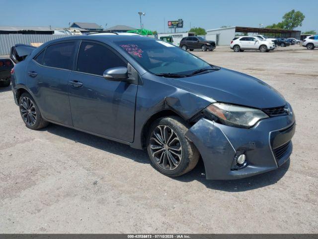  Salvage Toyota Corolla