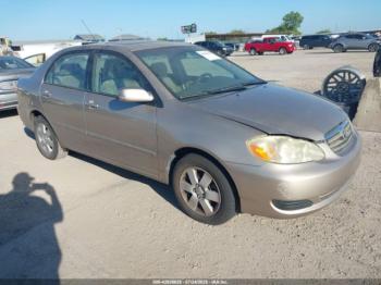  Salvage Toyota Corolla