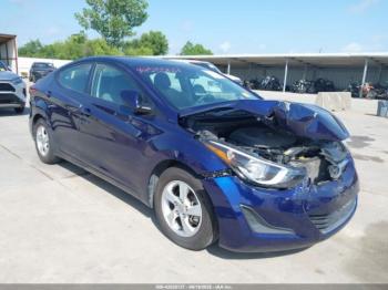  Salvage Hyundai ELANTRA