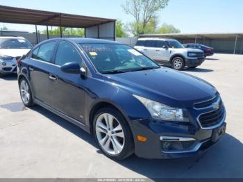  Salvage Chevrolet Cruze
