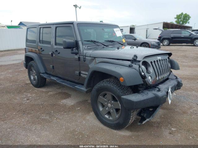  Salvage Jeep Wrangler