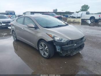  Salvage Hyundai ELANTRA