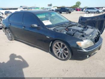  Salvage BMW 7 Series