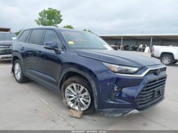  Salvage Toyota Grand Highlander