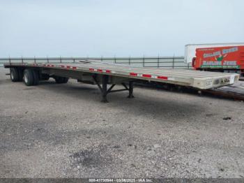  Salvage Transcraft Corp Flatbed Trailer